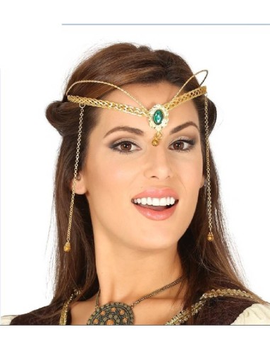DIADEMA MEDIEVAL METALICA ORO